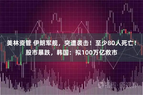 美林资管 伊朗军舰，突遭袭击！至少80人死亡！股市暴跌，韩国：拟100万亿救市