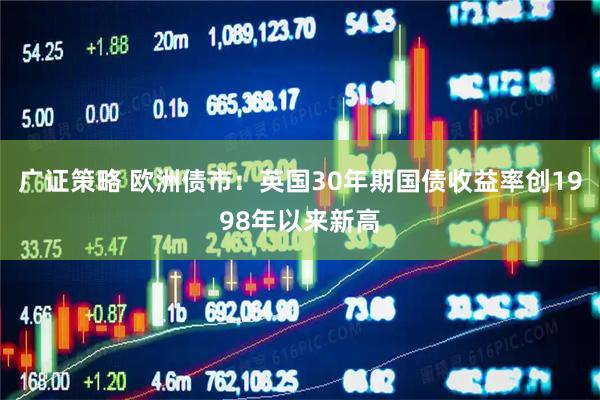 广证策略 欧洲债市:英国30年期国债收益率创1998年以来新高